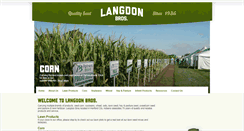 Desktop Screenshot of langdonbrosseed.com